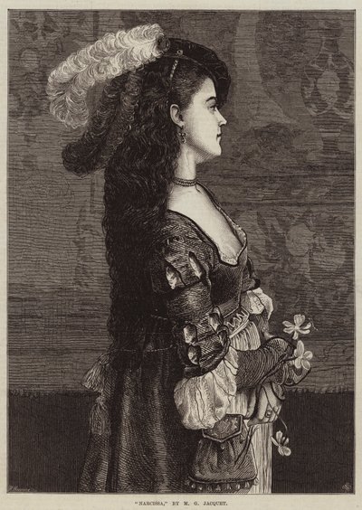 Narcissa von Gustave Jacquet